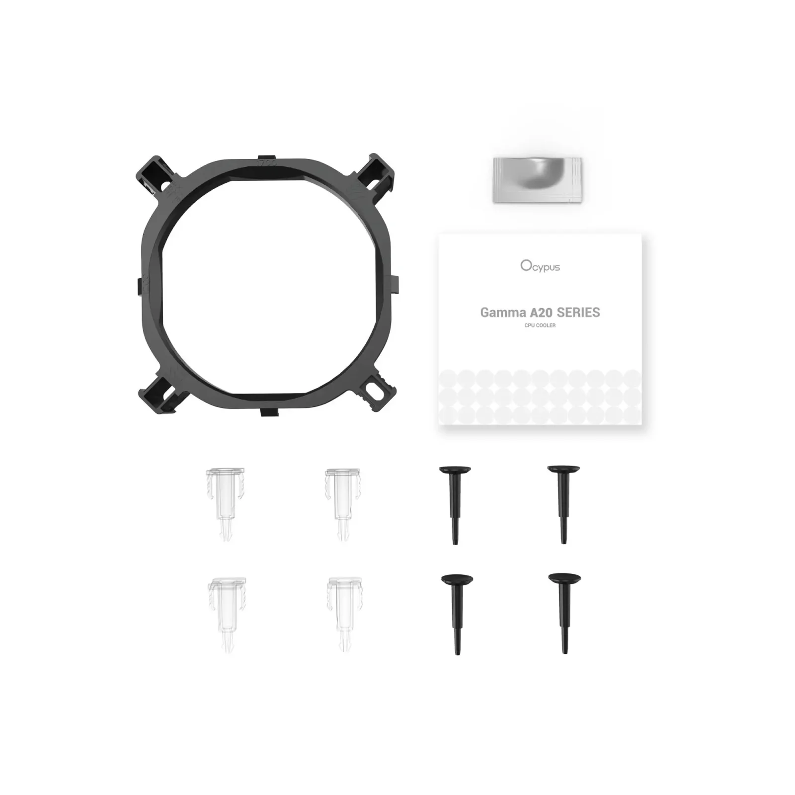 Система охолодження OCYPUS GAMMA A20 WH ARGB (GAMMA-A20-WH1AAWN00F-GL) UA