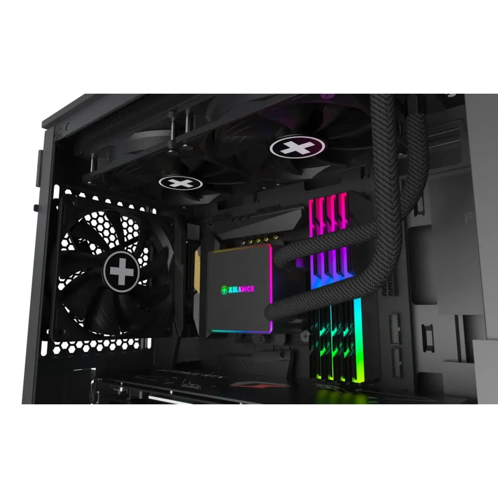 Система охолодження для комп’ютерного процесора MULTI SOCKET LQ240PRO XILENCE UA