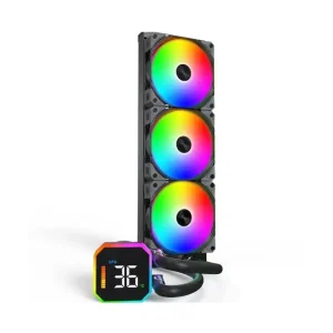 Система охолодження для комп’ютерного процесора MULTI SOCKET BLACK HYPERFLOW DIGITAL 360 MONTECH (HYPERFLOW DIGITAL 360 (B)) UA