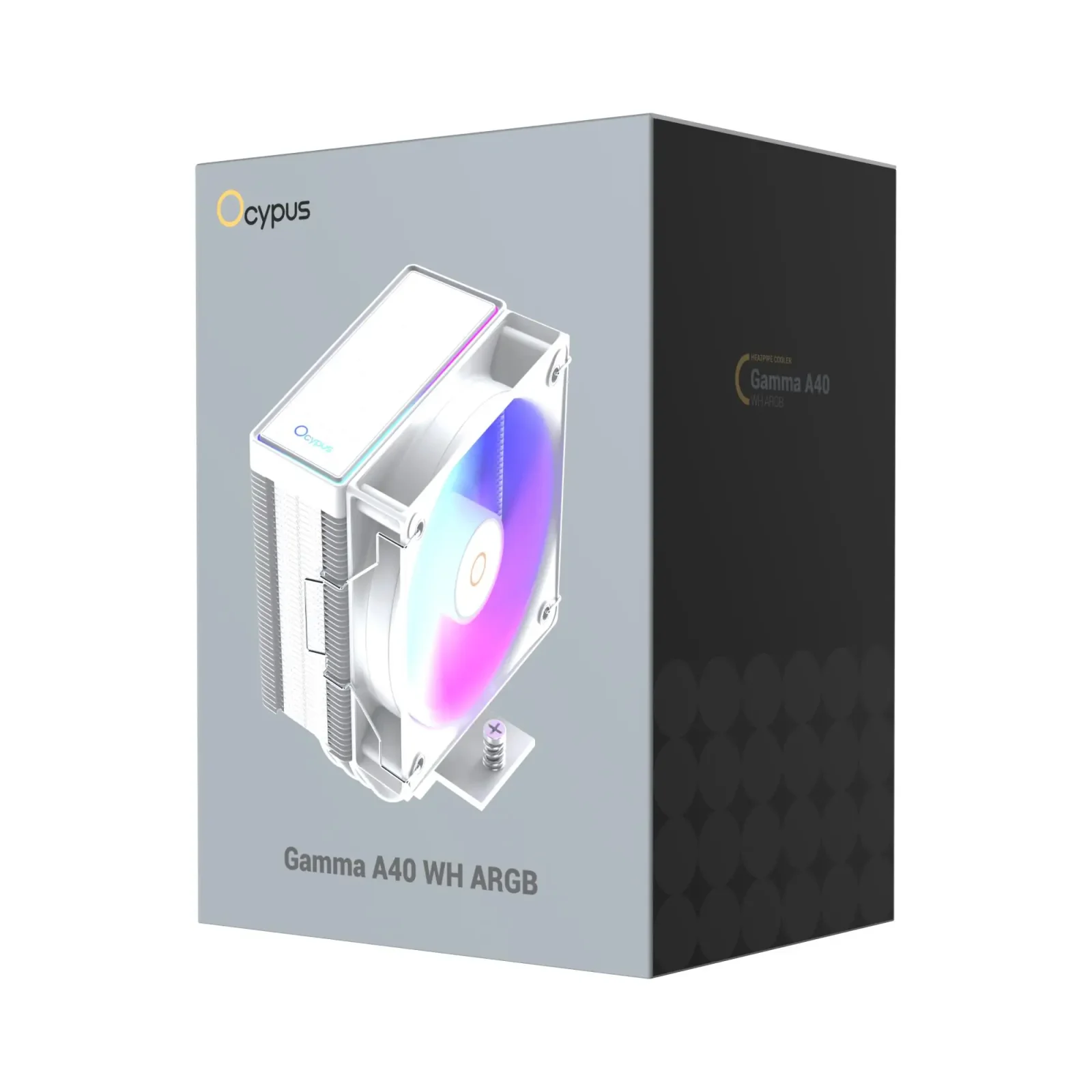 Система охолодження для комп'ютерного процесора GAMMA A40 WH ARGB (GAMMA-A40-WH1AAWN00X-GL) OCYPUS UA