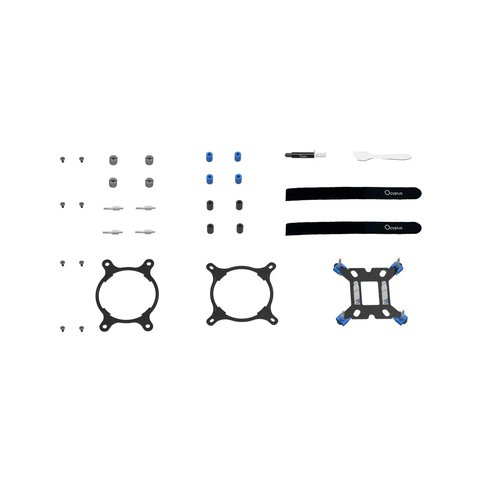Система рідинного охолодження для комп'ютерного процесора DELTA L36 BK ARGB V2 (DELTA-L36-BK3AAWNN02X-GL) OCYPUS UA