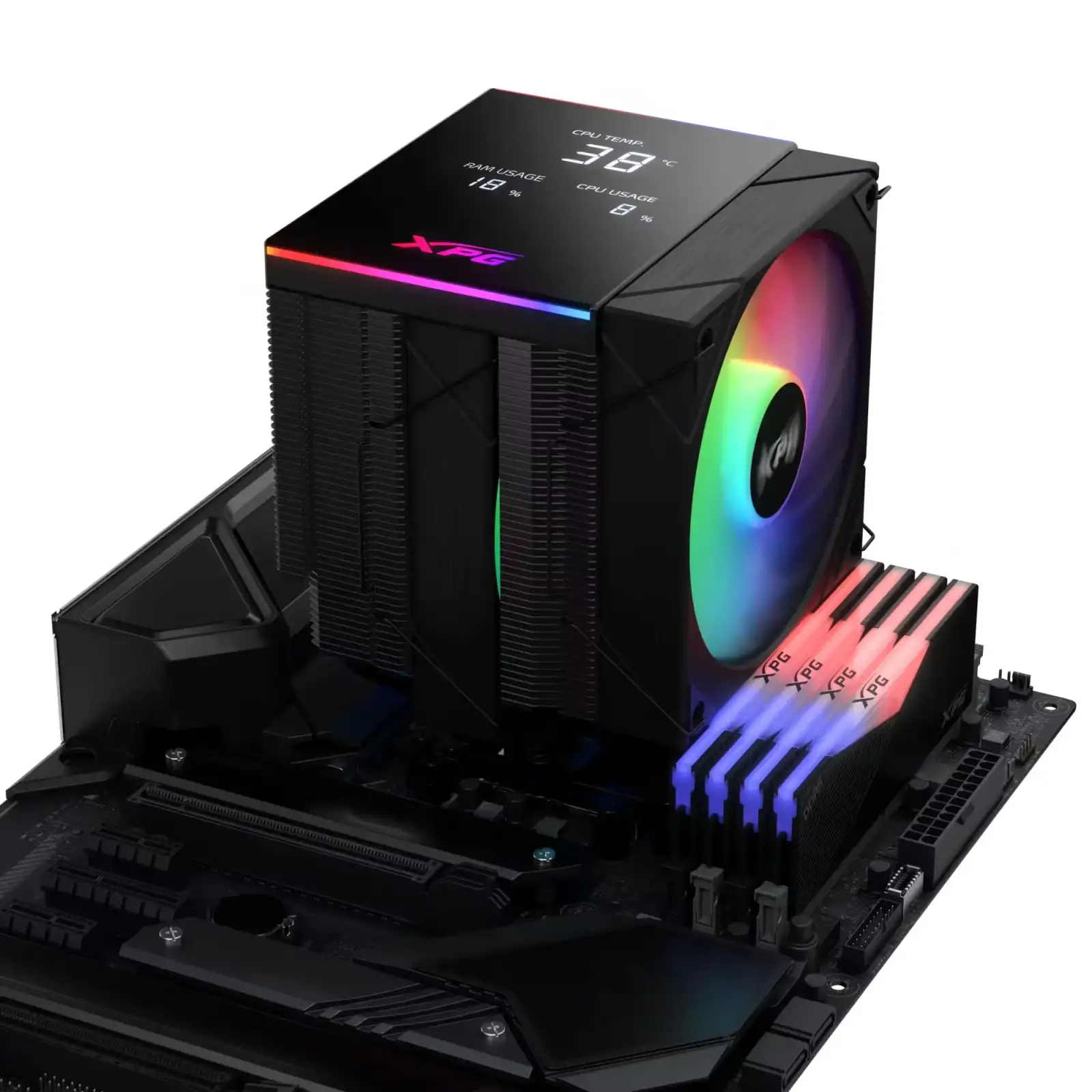 Повітряне охолодження ADATA XPG MAESTROPLUS62DA-BKCWW UA