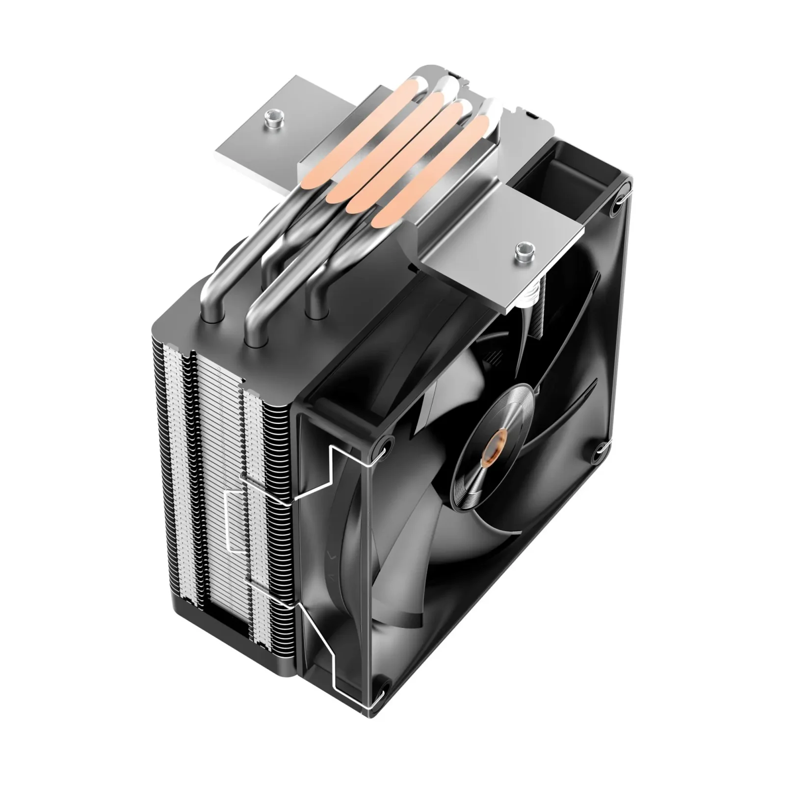 Система охолодження для комп'ютерного процесора DELTA A40 ELITE BK (DELTA-A40-BK1NNWN00E-GL) OCYPUS UA