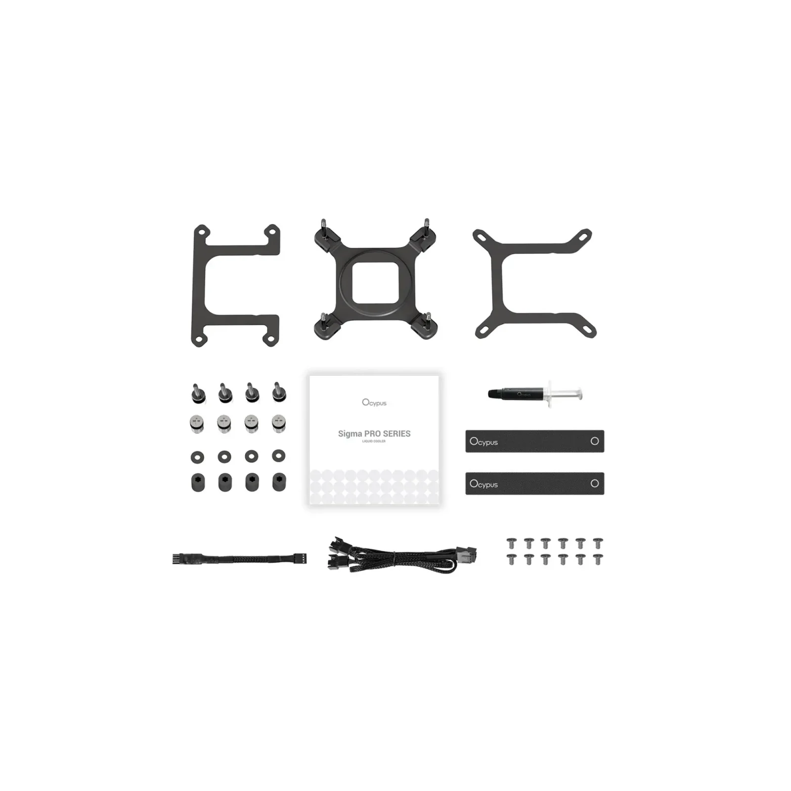 Система рідинного охолодження для комп'ютерного процесора SIGMA L36 PRO BK (SIGMA-L36-BK3ANWL00P-GL) OCYPUS UA