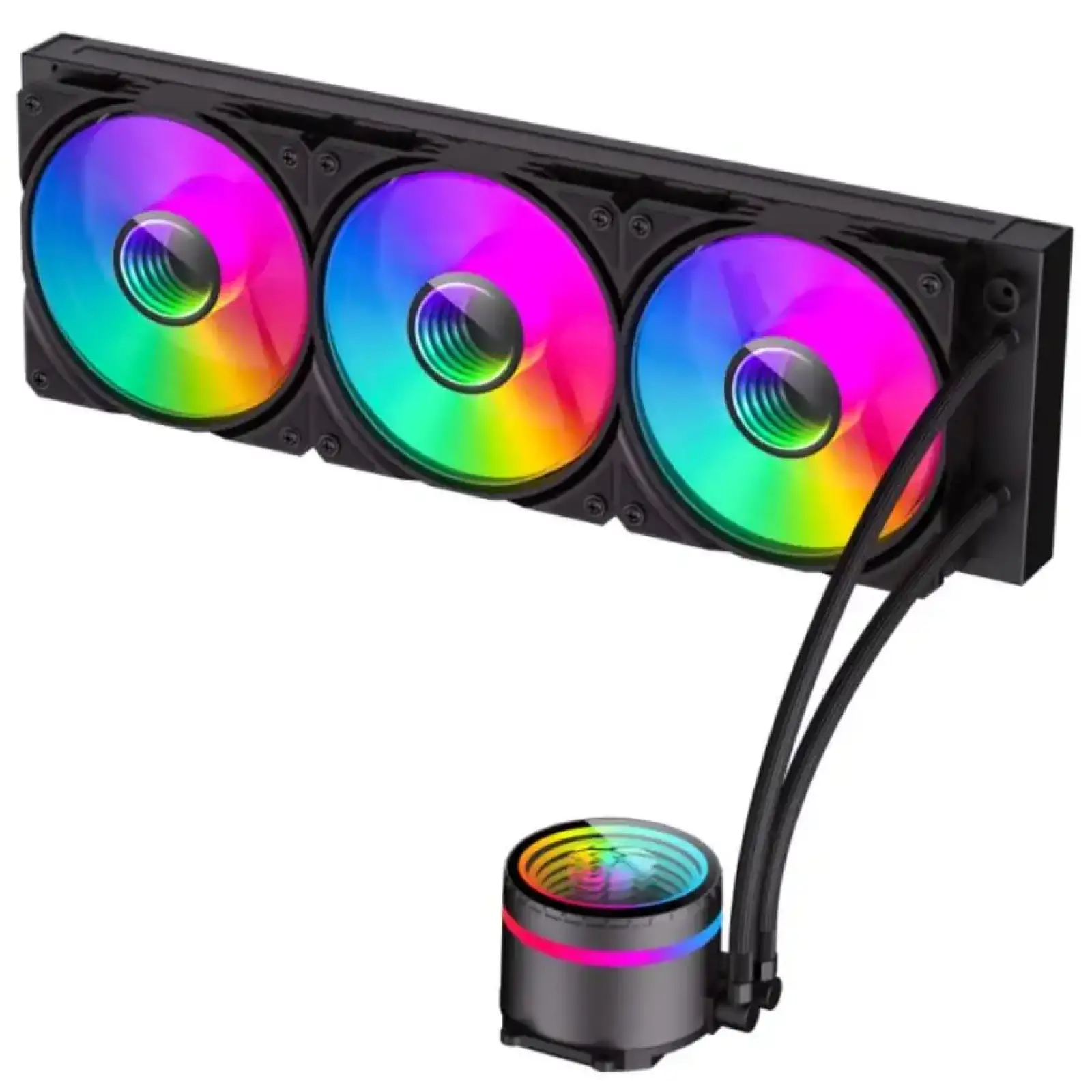 Водяное охлаждение GameMax IceBurg 360 Infinity BK UA