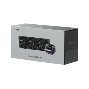 Система рідинного охолодження для комп'ютерного процесора SIGMA L36 PRO BK (SIGMA-L36-BK3ANWL00P-GL) OCYPUS UA
