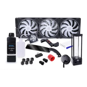 Система охлаждения для компьютерного процессора CORE HURRICAN 420MM XT45 11994 ALPHACOOL UA