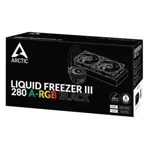 Водяное охлаждение Arctic Liquid Freezer III 280 A-RGB Black (ACFRE00143A) UA