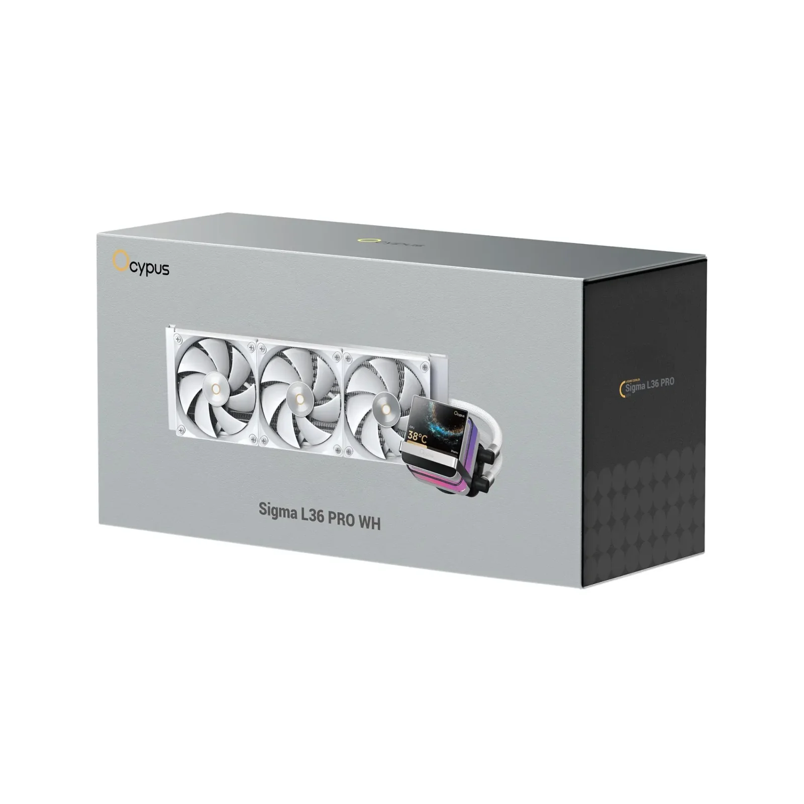 Система рідинного охолодження для комп'ютерного процесора SIGMA L36 PRO WH (SIGMA-L36-WH3ANWL00P-GL) OCYPUS UA