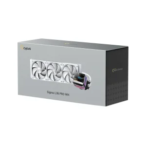 Система рідинного охолодження для комп'ютерного процесора SIGMA L36 PRO WH (SIGMA-L36-WH3ANWL00P-GL) OCYPUS UA