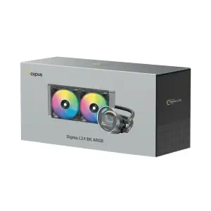Система охолодження для комп’ютерного процесора SIGMA L24 BK ARGB OCYPUS (SIGMA-L24-BK2AAWWN00X-GL) UA