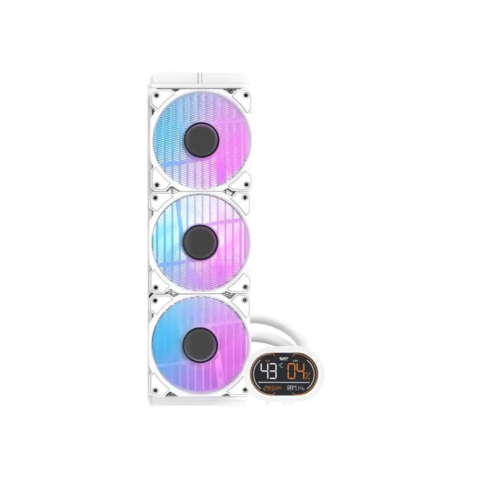 Система охолодження для комп’ютерного процесора DARK FLASH DH360D білий (DH360D WHITE) UA