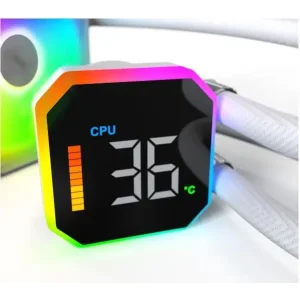 Система охолодження для комп’ютерного процесора MULTI SOCKET WHITE HYPERFLOW DIGITAL 360 MONTECH (HYPERFLOW DIGITAL 360 (W)) UA