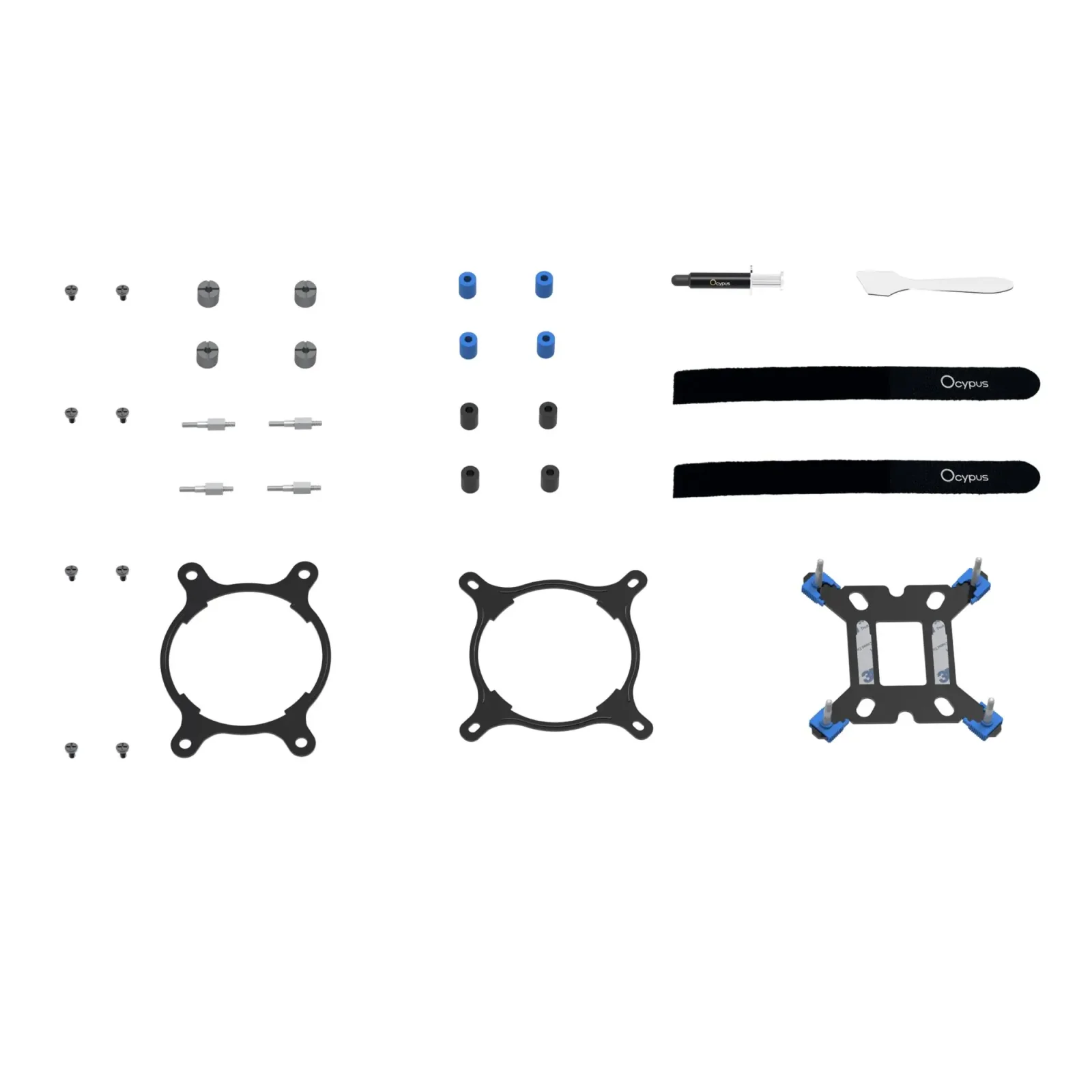 Система рідинного охолодження для комп'ютерного процесора DELTA L24 BK ARGB V2 (DELTA-L24-BK2AAWNN02X-GL) OCYPUS UA