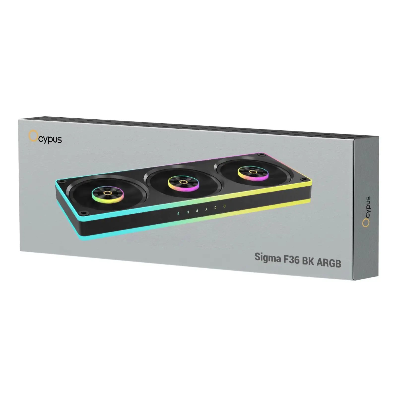 Вентиляторна панель SIGMA F36 ARGB чорний (SIGMA-F36-BK3AM00X-GL) OCYPUS UA