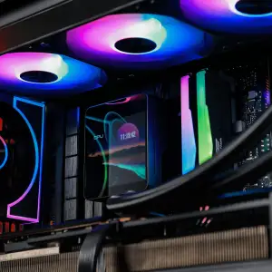 Система охолодження для комп'ютерного процесора DARK FLASH DV360S MAX, чорний (DV360S MAX BLACK) UA