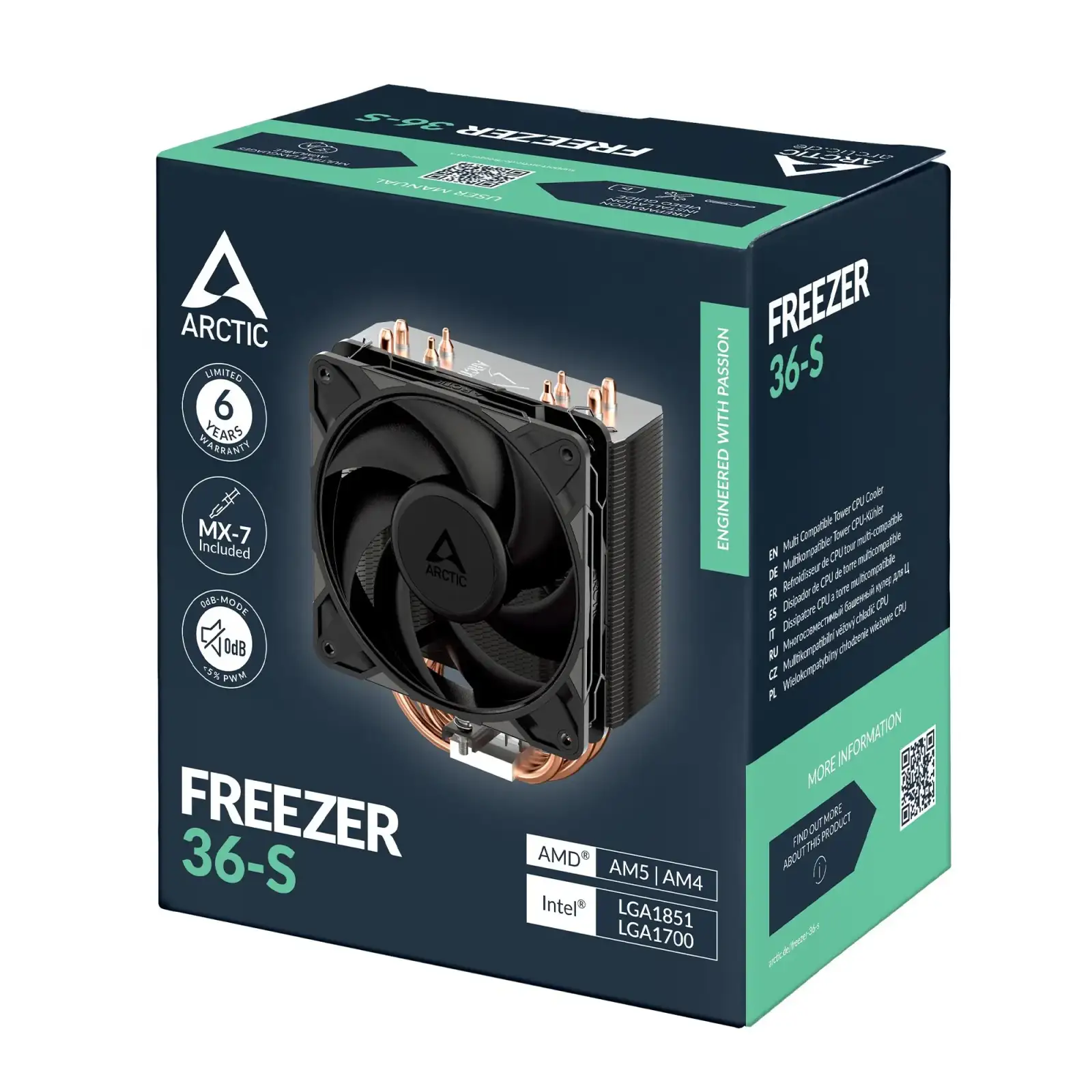 Воздушное охлаждение Arctic Freezer 36-S ACFRE00194A UA