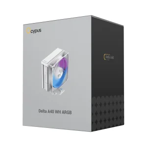 Система охолодження для комп'ютерного процесора DELTA A40 WH ARGB (DELTA-A40-WH1NAWN00X-GL) OCYPUS UA