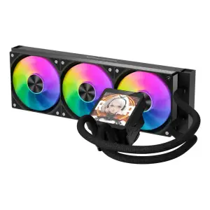 Система охолодження для комп'ютерного процесора DARK FLASH DV360S MAX, чорний (DV360S MAX BLACK) UA