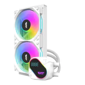 Система охолодження для комп’ютерного процесора DARK FLASH DO240 білий (DO240 WHITE) UA