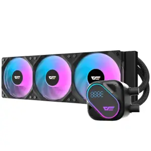 Система охолодження для комп’ютерного процесора DARK FLASH DO360 чорний (DO360 BLACK) UA