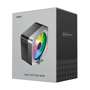 Система охлаждения OCYPUS DELTA A40 EX BK ARGB (DELTA-A40-BK1NAWN00E-GL) UA