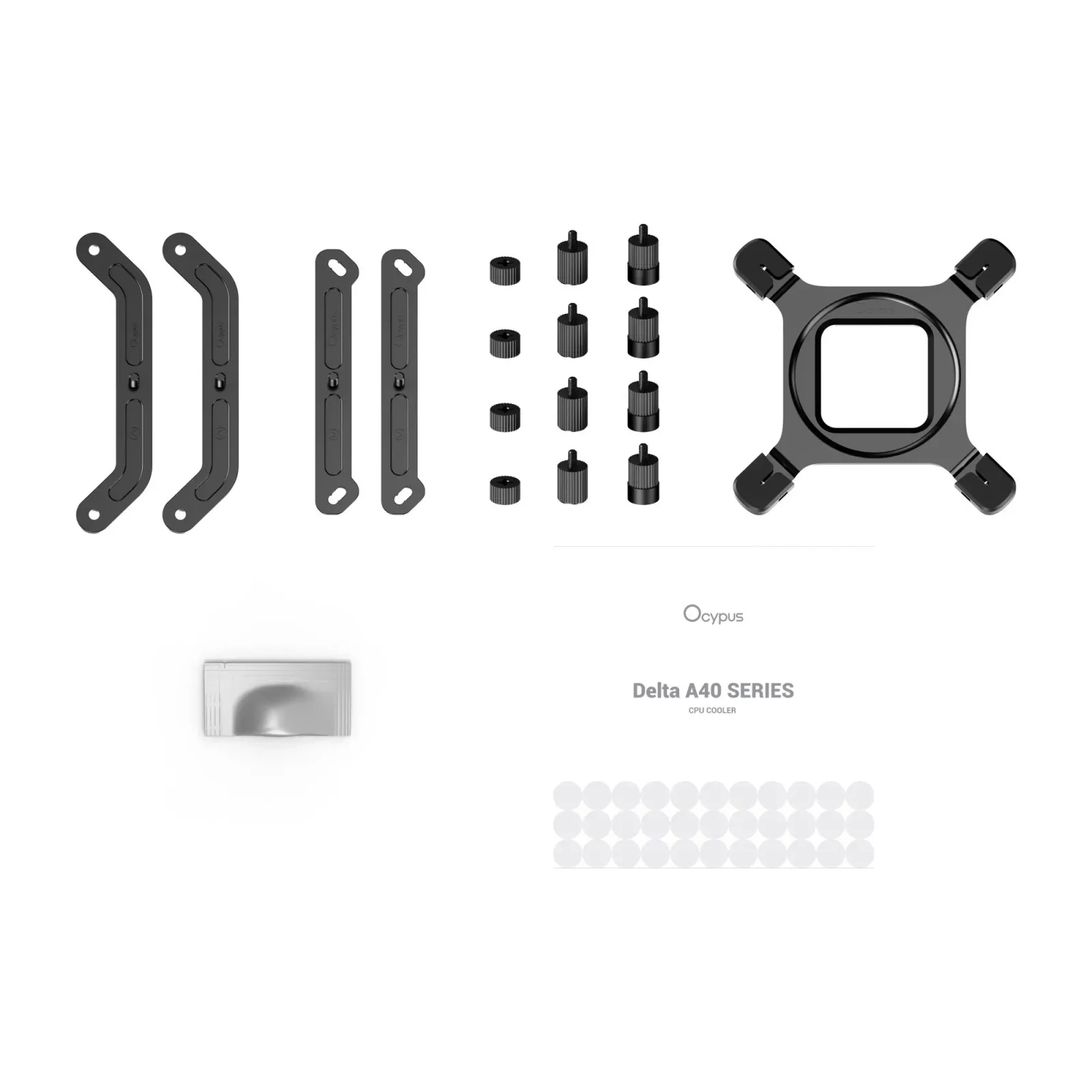 Система охолодження для комп'ютерного процесора DELTA A40 WH ARGB (DELTA-A40-WH1NAWN00X-GL) OCYPUS UA