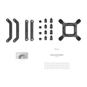 Система охолодження для комп'ютерного процесора DELTA A40 WH ARGB (DELTA-A40-WH1NAWN00X-GL) OCYPUS UA