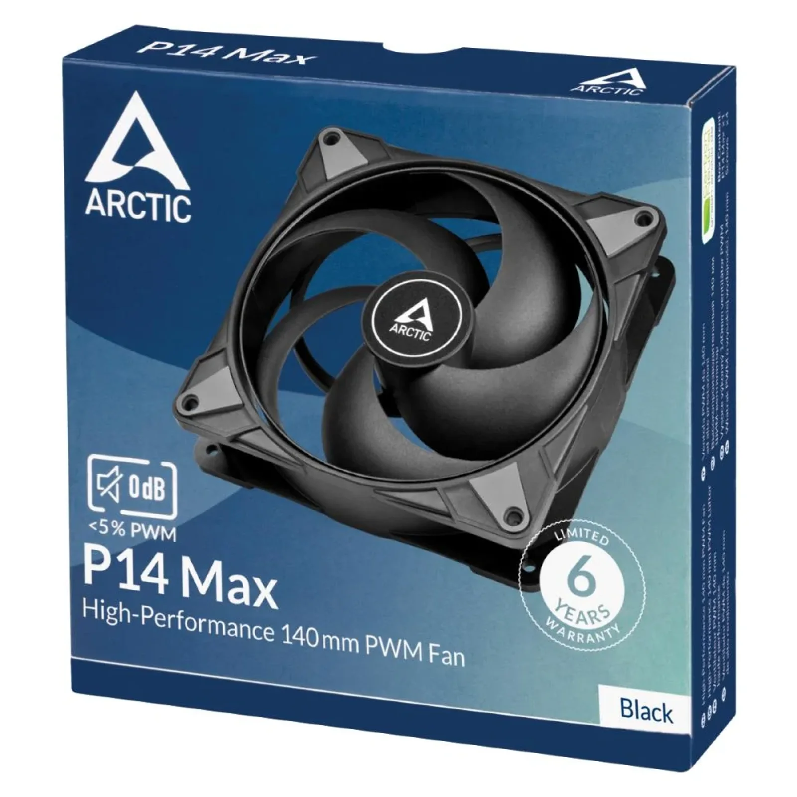 Корпусний вентилятор 140MM P14 MAX ACFAN00287A ARCTIC UA
