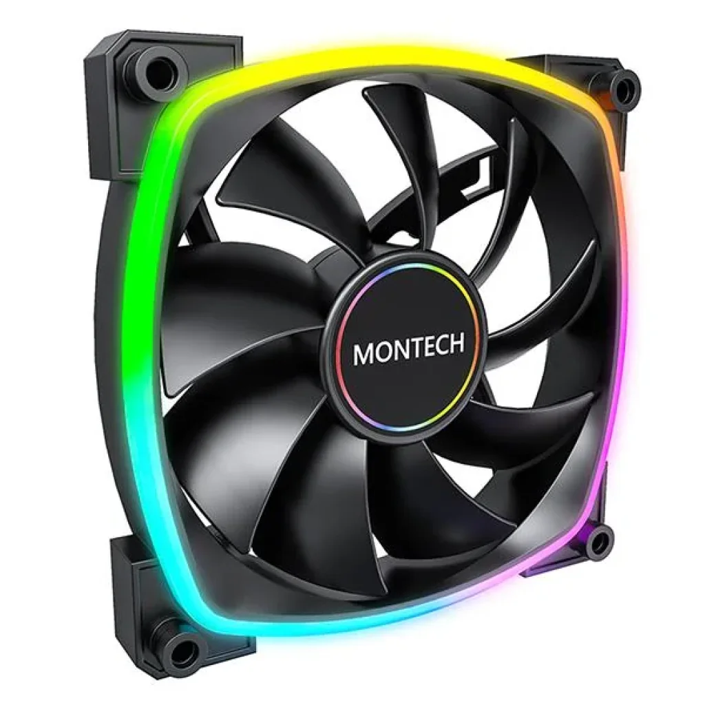 Корпусний вентилятор 140MM AX140 PWM BLACK MONTECH UA