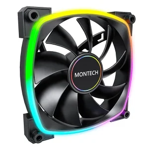 Корпусний вентилятор 140MM AX140 PWM BLACK MONTECH UA