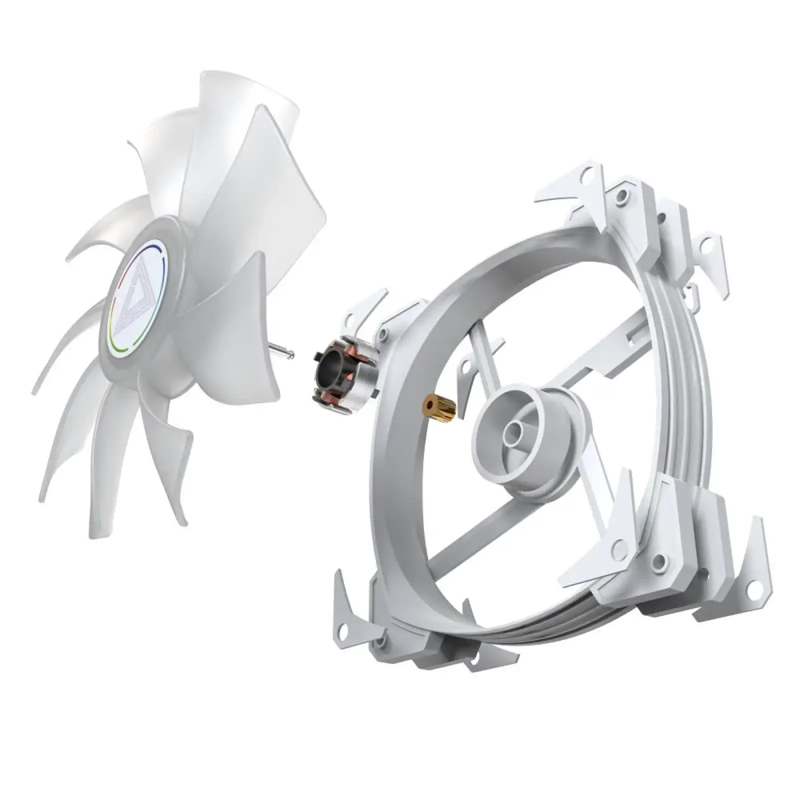 Корпусний вентилятор 140MM HP140 PWM WHITE MONTECH UA