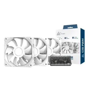 Набір із трьох вентиляторів для корпусу 120MM E28 3 PACK(W) MONTECH UA
