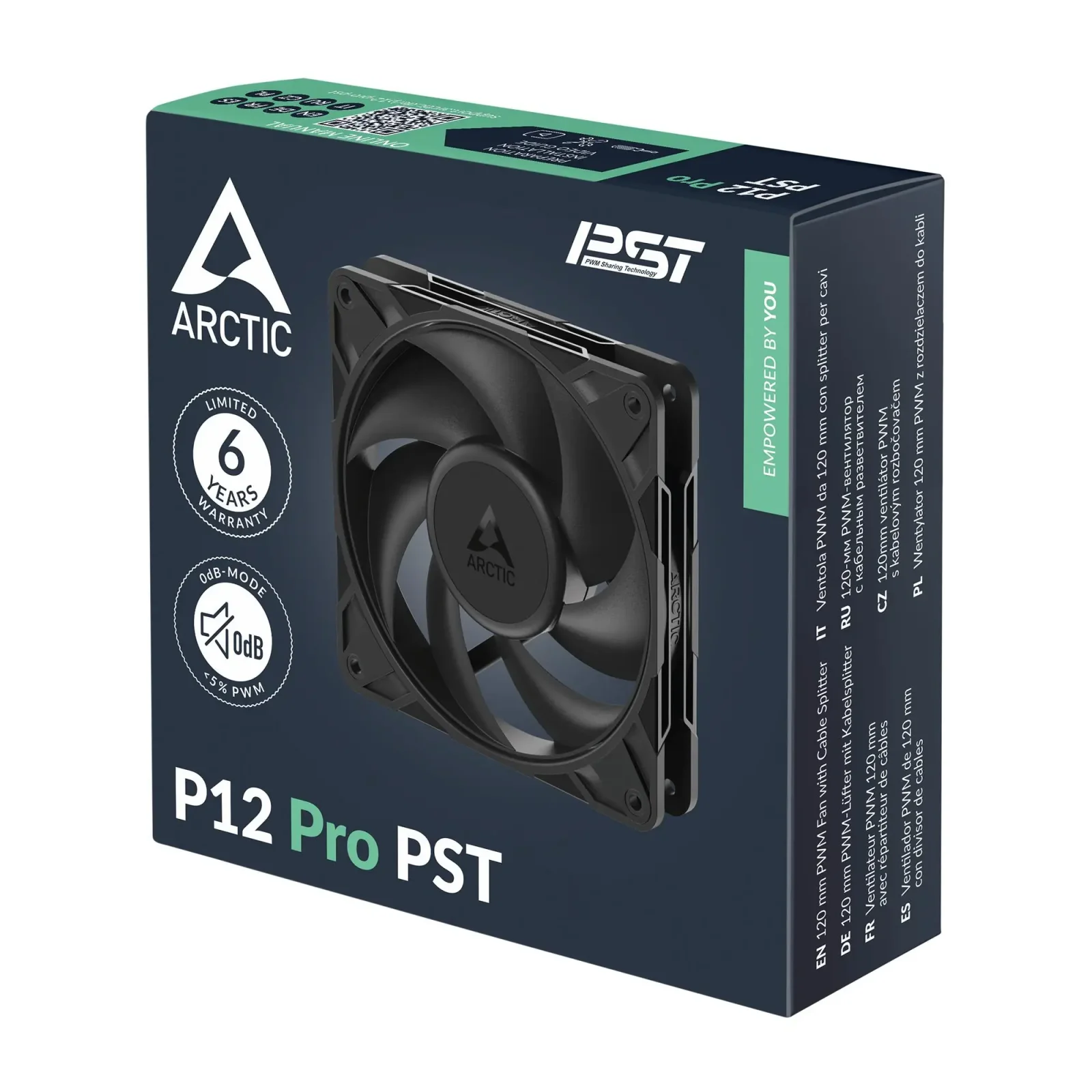 Корпусний вентилятор 120MM P12 PRO PST ACFAN00306A ARCTIC UA