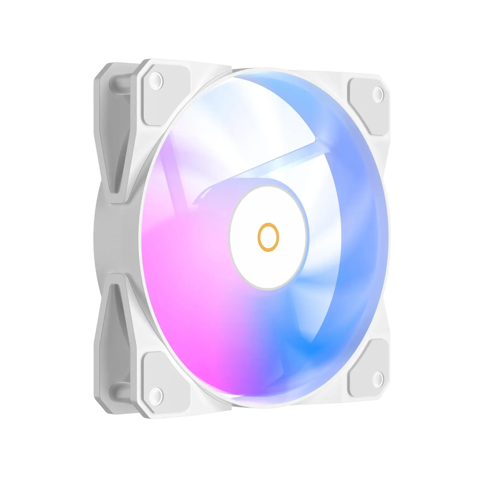 Корпусний вентилятор 120MM BETA F12 WH ARGB REVERSE BLADE (BETA-F12-WH1AM01X-GL) OCYPUS UA