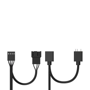 Набір із трьох вентиляторів для корпусу 120MM GAMMA F12 ELITE BK ARGB 3 IN 1 (GAMMA-F12-BK3AM00E-GL) OCYPUS UA