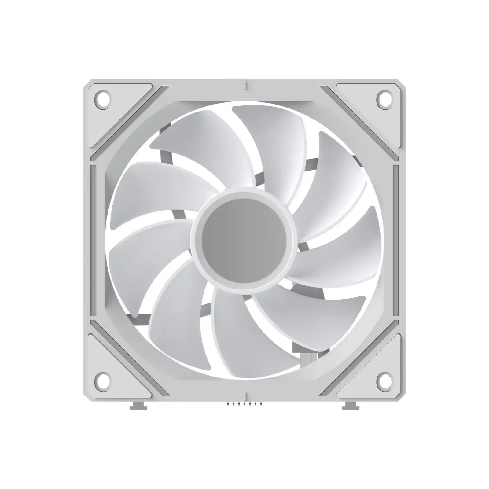 Корпусний вентилятор 120MM GAMMA F12 ARGB REVERSE BLADE білий (GAMMA-F12-WH1AM01U-GL) OCYPUS UA