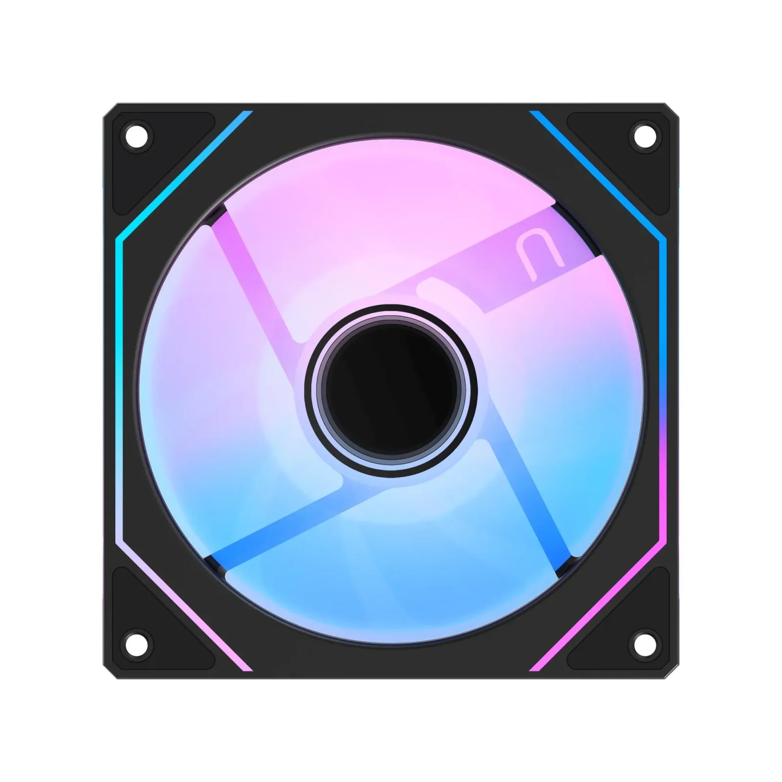 Корпусний вентилятор 120MM GAMMA F12 BK ARGB (GAMMA-F12-BK1AM00X-GL) OCYPUS UA