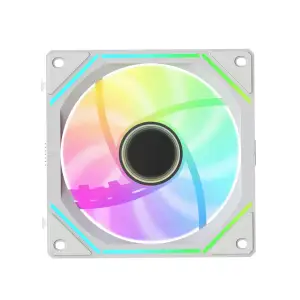 Корпусний вентилятор 120MM GAMMA F12 ARGB REVERSE BLADE білий (GAMMA-F12-WH1AM01U-GL) OCYPUS UA
