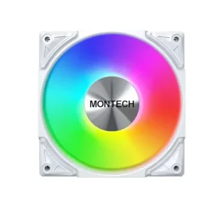 Набір із трьох вентиляторів для корпусу 120MM METAL PRO 12 ARGB 3 PACK (W) MONTECH (METALPRO12 ARGB 3PACK (W)) UA