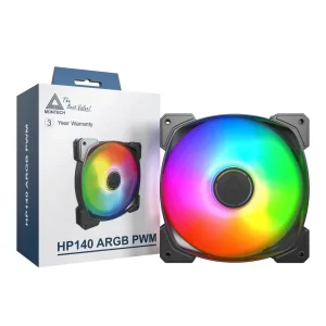 Корпусний вентилятор 140MM HP140 PWM BLACK MONTECH UA