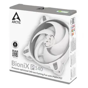 Корпусный вентилятор Arctic BioniX P140 Grey/White (ACFAN00160A) UA