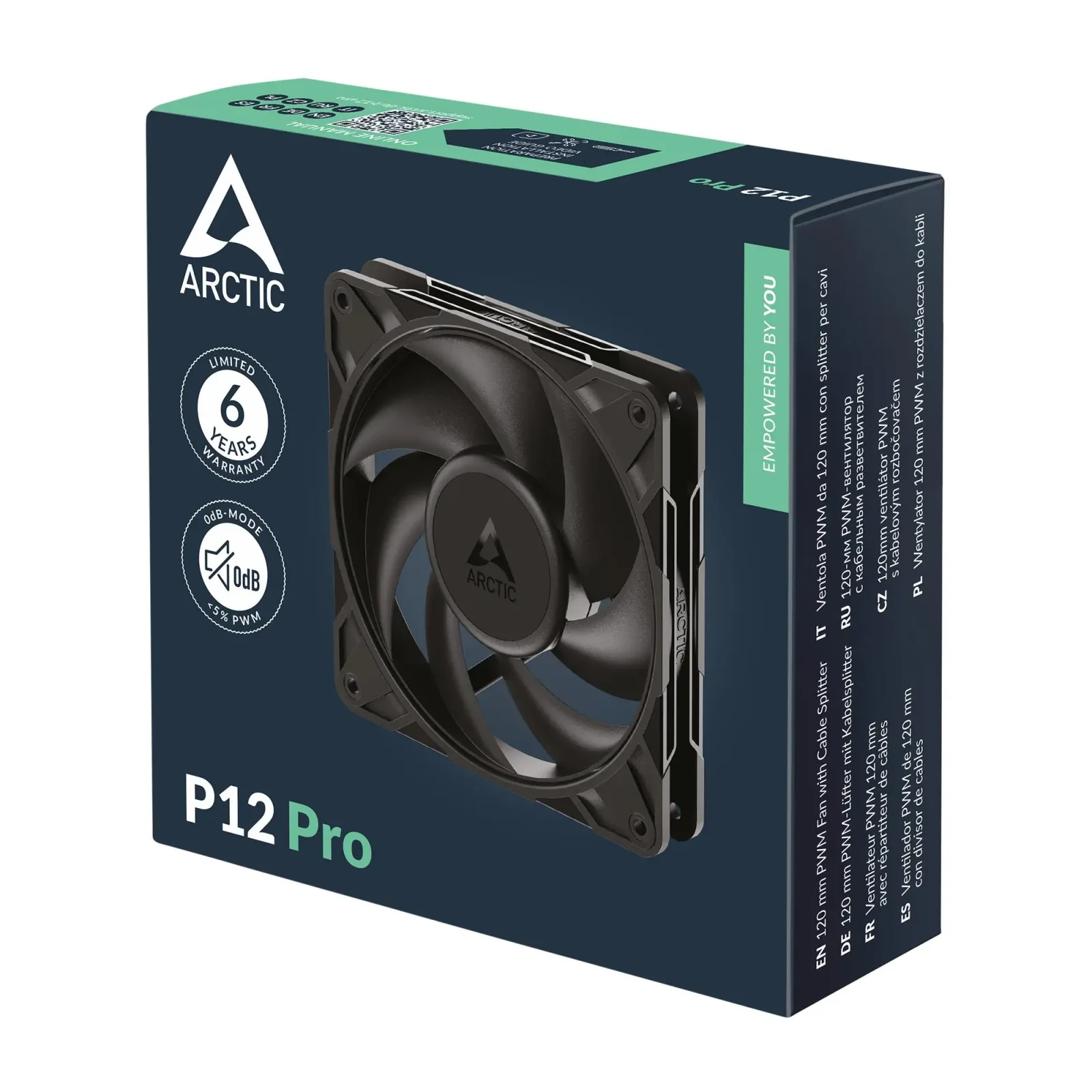 Корпусний вентилятор 120MM P12 PRO ACFAN00305A ARCTIC UA