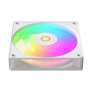 Набір із трьох вентиляторів для корпусу 120MM GAMMA F12 ELITE WH ARGB REVERSE BLADE 3 IN 1 (GAMMA-F12-WH3AM01E-GL) OCYPUS UA