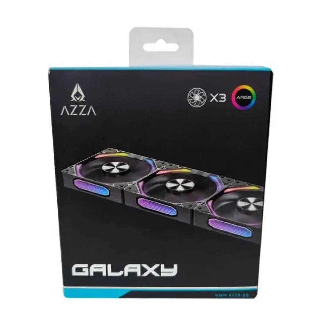 Корпусний вентилятор 120MM ARGB 3-IN-1 LFO-4912DB3 AZZA UA