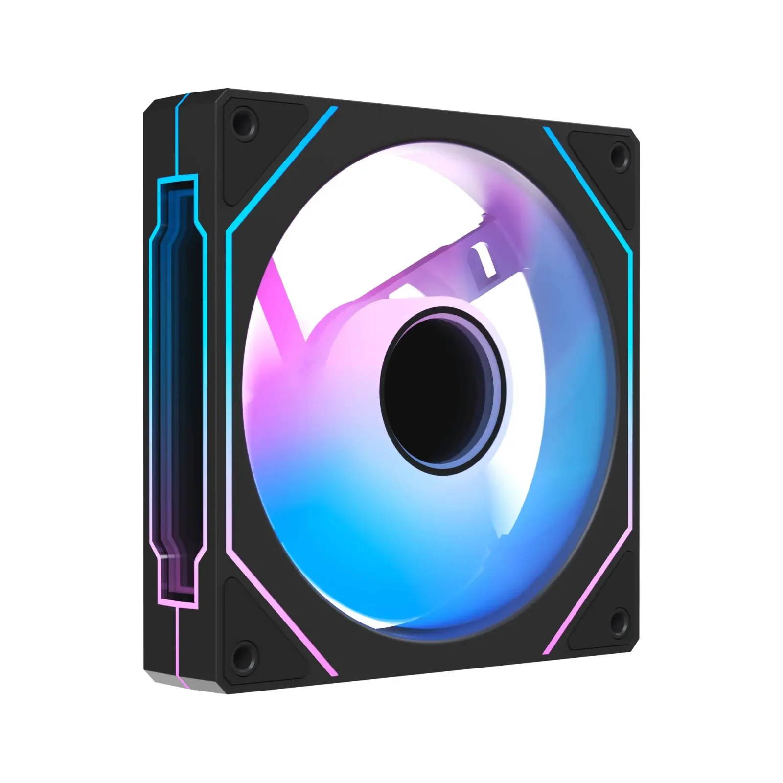 Корпусний вентилятор 120MM GAMMA F12 BK ARGB REVERSE BLADE (GAMMA-F12-BK1AM01X-GL) OCYPUS UA