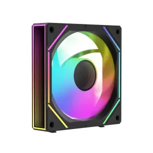 Корпусний вентилятор 120MM GAMMA F12 UNI ARGB чорний (GAMMA-F12-BK1AM01U-GL) OCYPUS UA