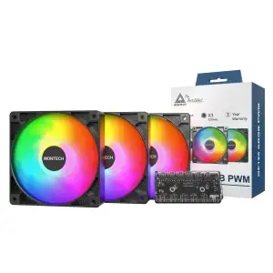 Корпусний вентилятор 120MM GF120 PWM (B31) MONTECH UA