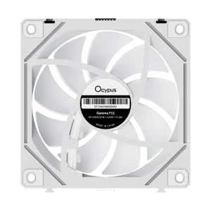 Набір із трьох вентиляторів для корпусу 120MM GAMMA F12 UNI WH ARGB 3 IN 1 (GAMMA-F12-WH3AM00U-GL) OCYPUS UA