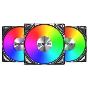 Корпусний вентилятор 120MM METAL PRO 12 METAL PRO 12 (B31) MONTECH UA